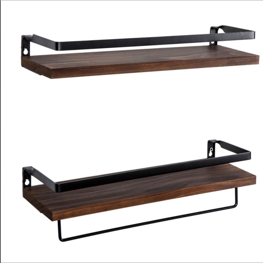 💕Farmhouse Wall Floating Shelves Solid Wood New💕 - Picture 5 of 6